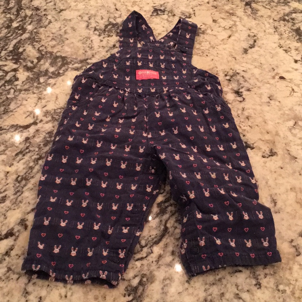 Bunny oshbgosh overalls